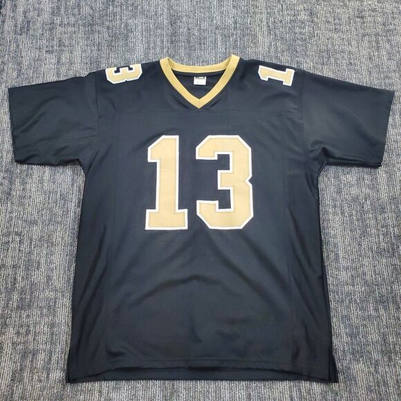 UNSIGNED CUSTOM Sewn Stitched Michael Thomas Black Jersey - Mens XL Hofsm - Picture 2 of 10